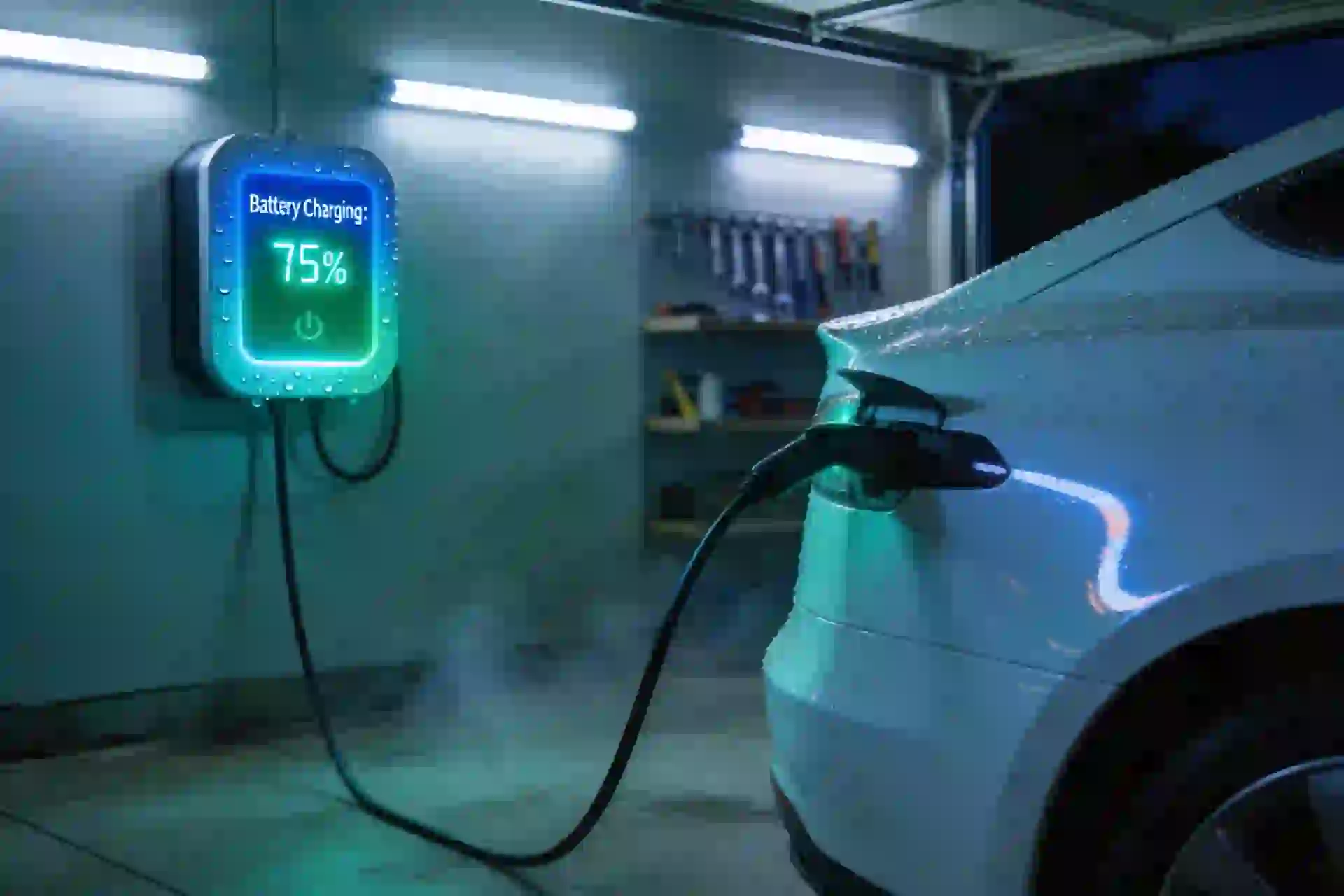 Installation borne de recharge à Fréjus
